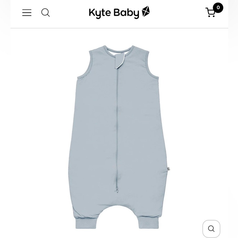 Kyte Baby Sleep Bag Walker in Fog 1.0